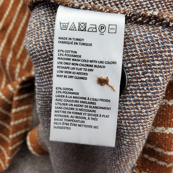 Urban Outfitters Brown White Skirt Small - Picture 4 of 6